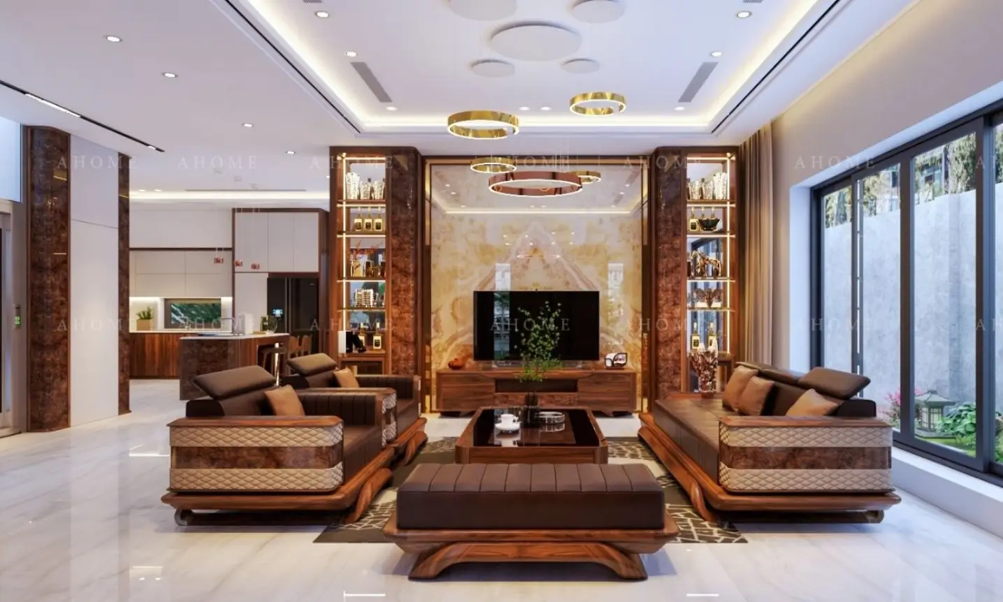 Bộ Sofa Phòng Khách 3+1+1